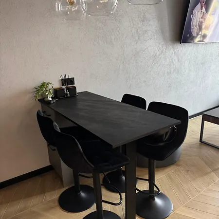 Black In Palangos Loftai Bright Appartement Palanga