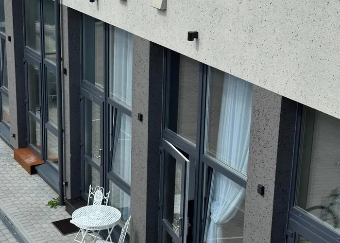 Black In Palangos Loftai Bright Apartment *