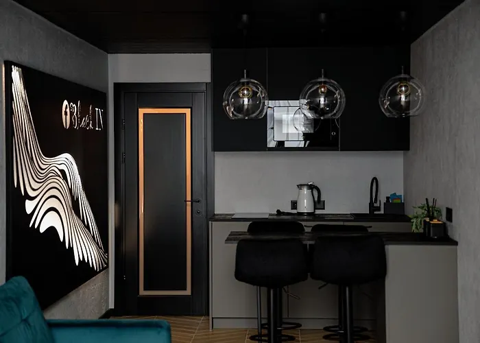 Apartment Black In Palangos Loftai Bright Palanga